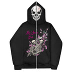 Gothic Harajuku Zipper Sweatshirt